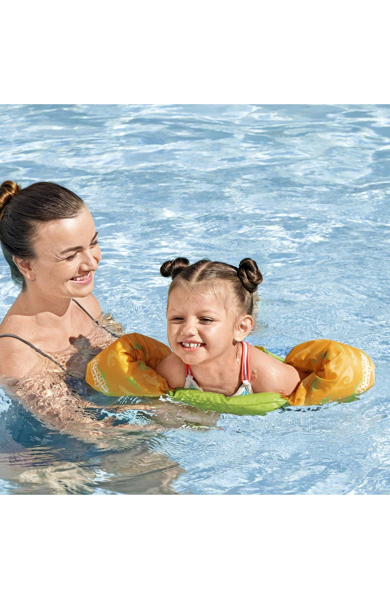 Puddle Jumper Child Deluxe Life Vest, Orange Fish, Alternate, color, Orange