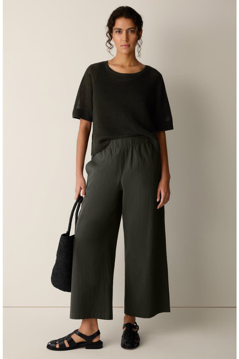 ANKLE WIDE PANT, Alternate, color, SEAWEED