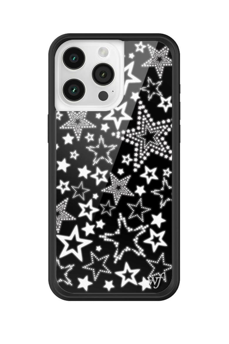 Star Girl iPhone Case, Alternate, color, Black