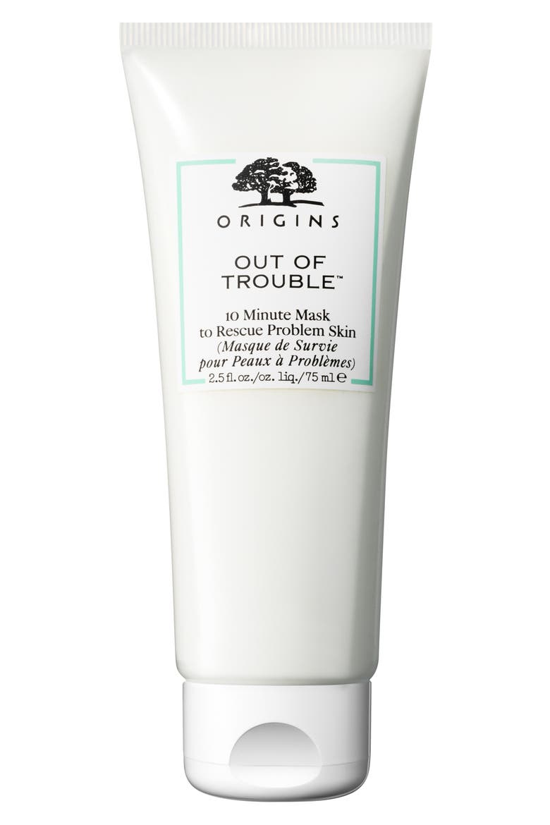 Out of Trouble™ 10 Minute Mask to Rescue Problem Skin, Main, color, NO COLOR