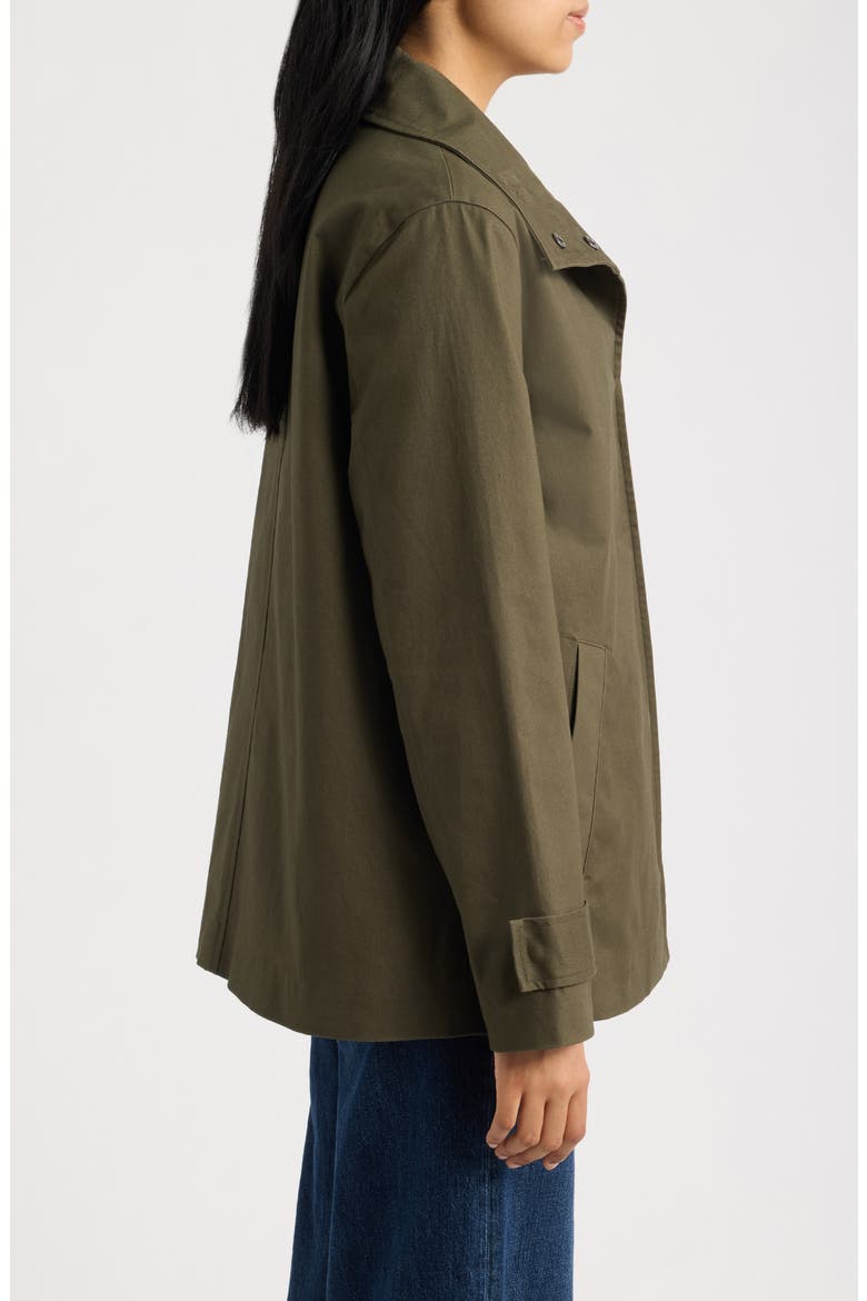 Wing Twill Jacket, Alternate, color, OLIVE