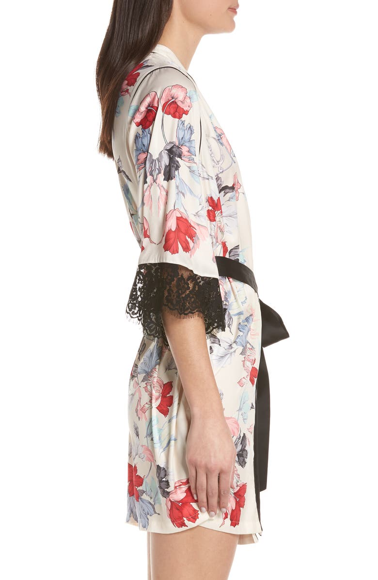 Palindrome Rebel Flower Robe, Alternate, color, 