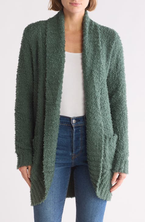 Open Front Knit Cardigan