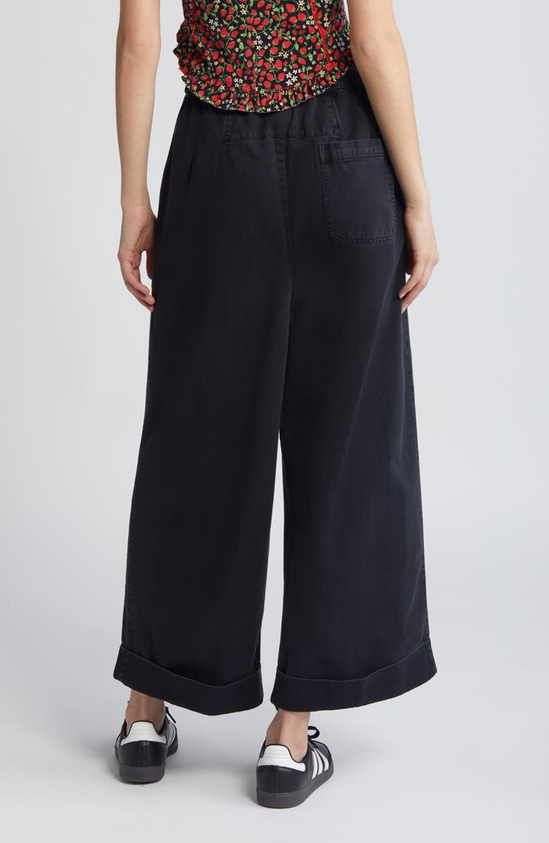 Free People After Love Roll Cuff Wide Leg Pants, Alternate, color, 