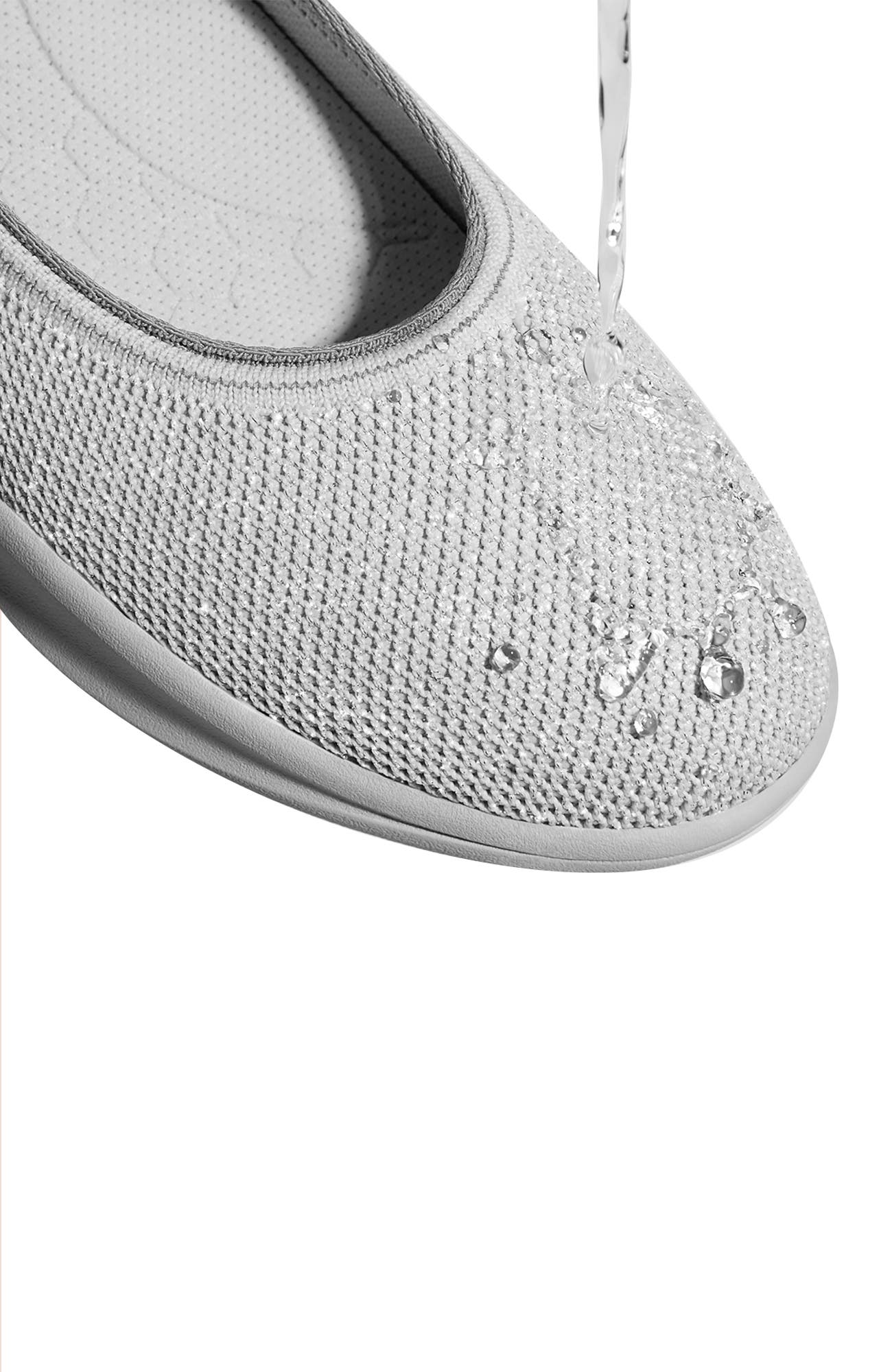 Izabel Walker Pro Hybrid Ballet Flats, Alternate, color, Metallic Diamond