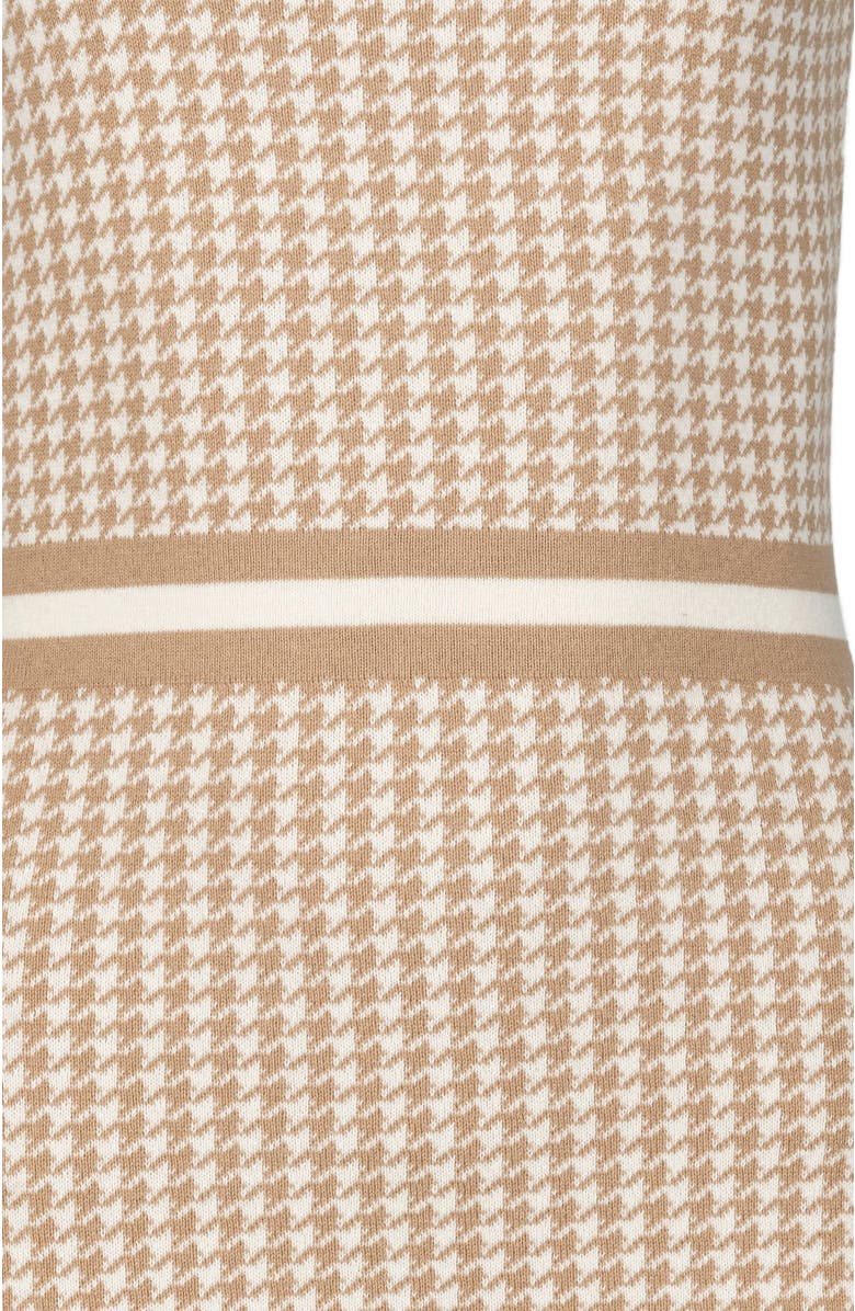 Hope & Henry Women's Organic 3/4 Sleeve Fit and Flare Sweater Dress, Alternate, color,