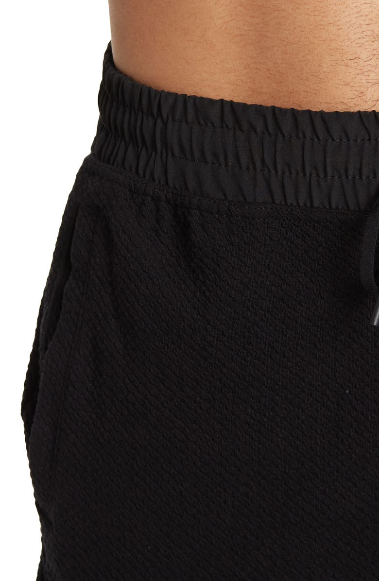 90 DEGREE BY REFLEX Textured Joggers w/ Elasticized Waistband, Alternate, color,