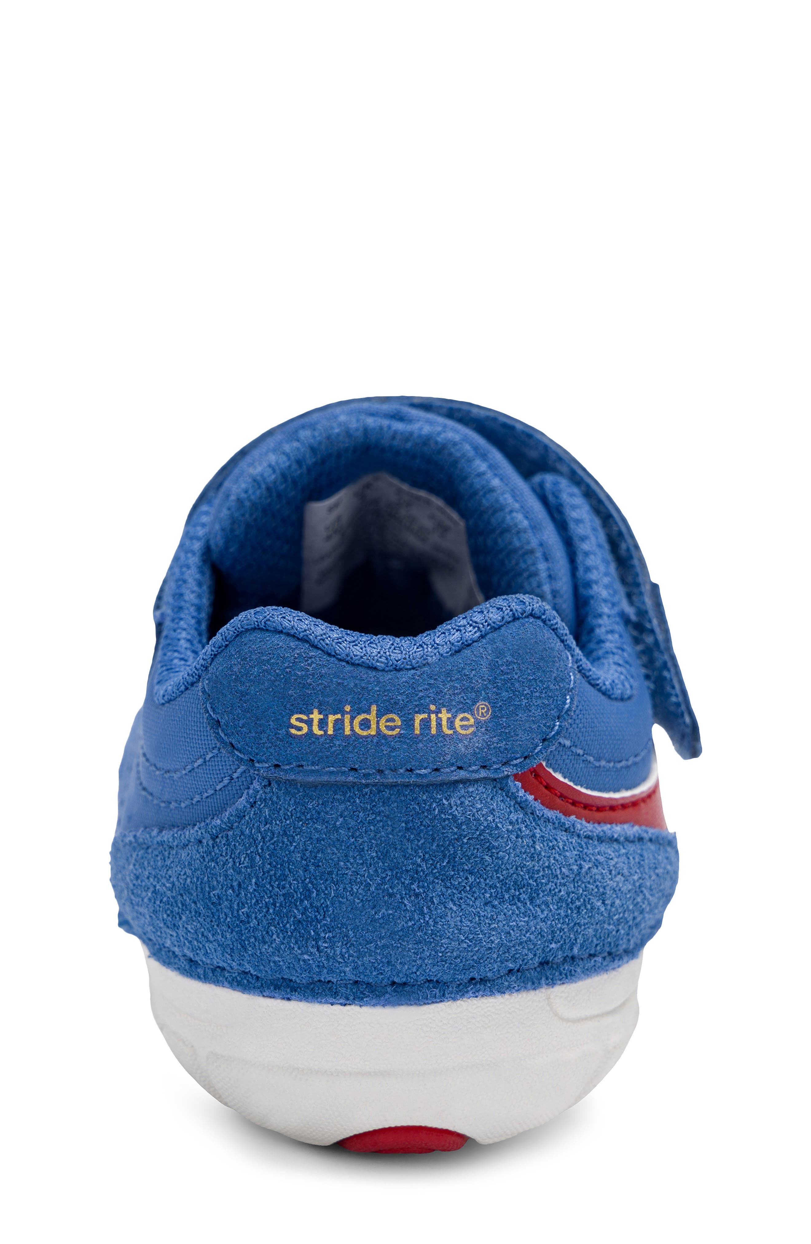 Kids' London Run Sneaker, Alternate, color, BLUE/ RED