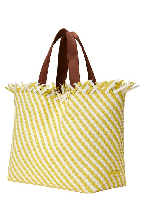 Naghedi Havana Medium Fringe Woven Tote Bag In Soleil