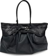MARGESHERWOOD Soft Grandma Layered Leather Tote