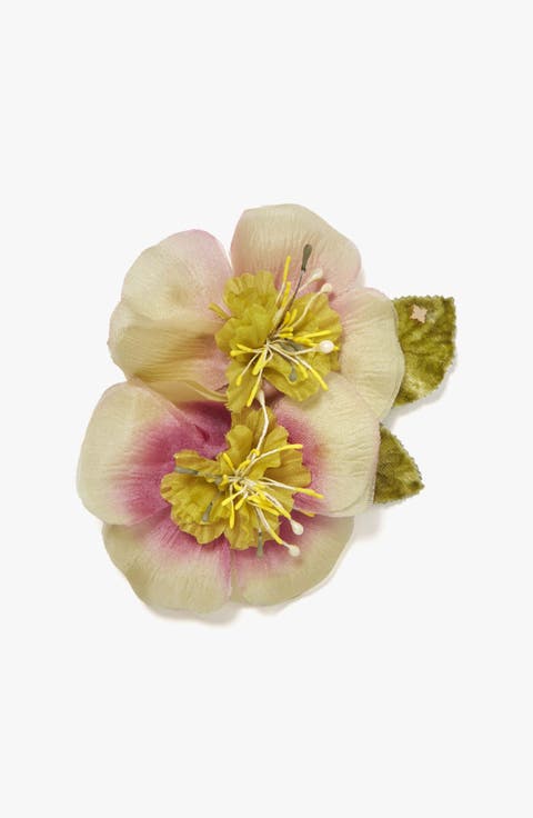 The Hellebore Floral Brooch