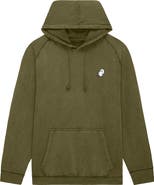 Dalix Ghost Mens Mineral Washed Hoodie