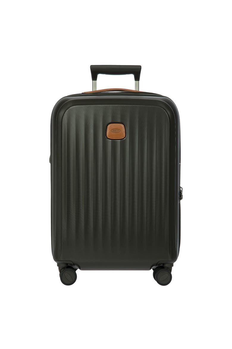 Taormina Hardside Expandable 21" Carry On Spinner Luggage, Main, color, Olive