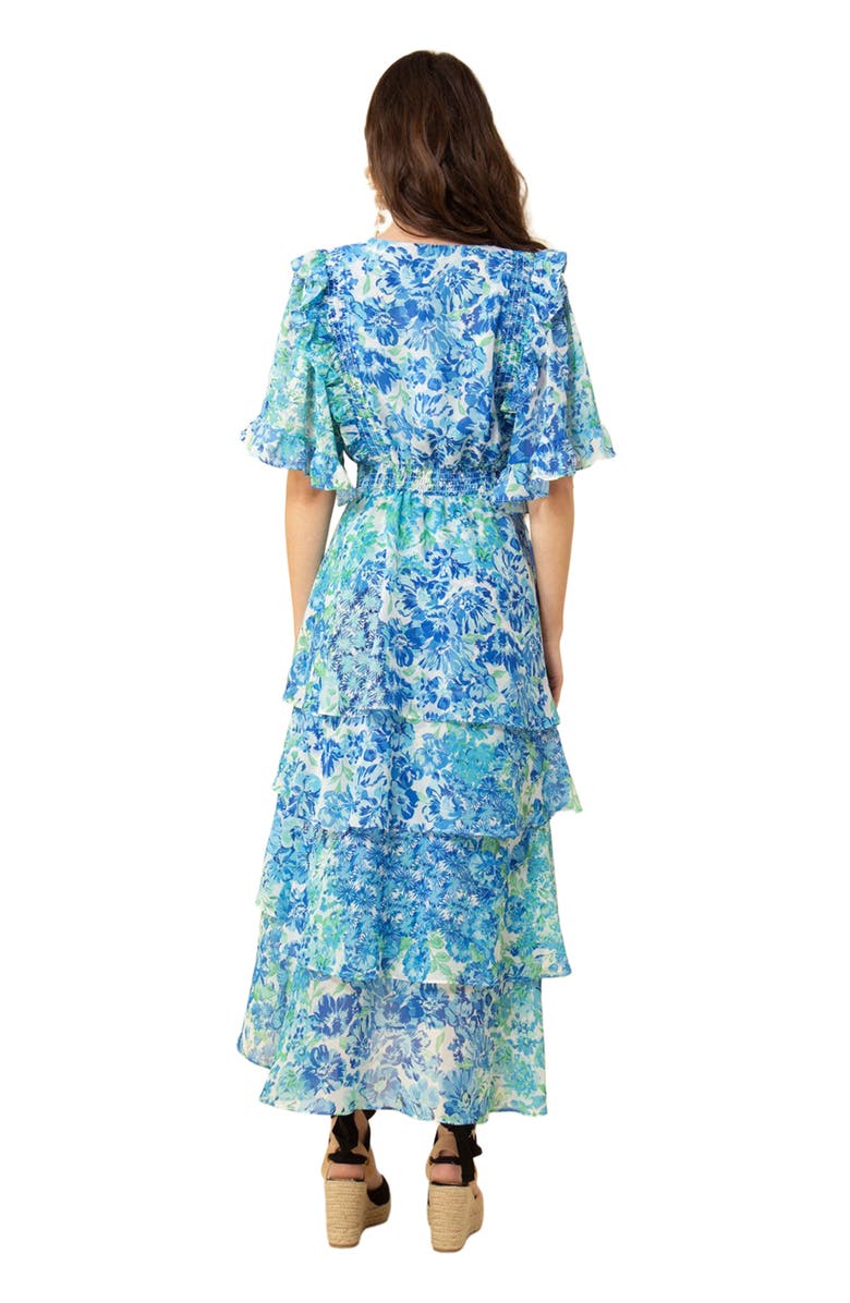 Hale Bob Peyton Tiered Dress, Alternate, color, 