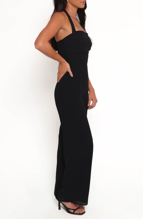 Petal And Pup Petal & Pup Amhran Halter Neck Jumpsuit In Black