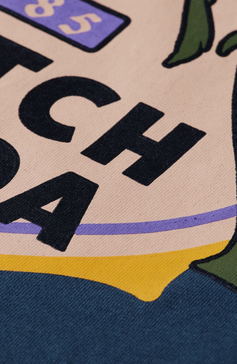 Scotch & Soda Crewneck Graphic T-Shirt, Alternate, color, Insignia Blue