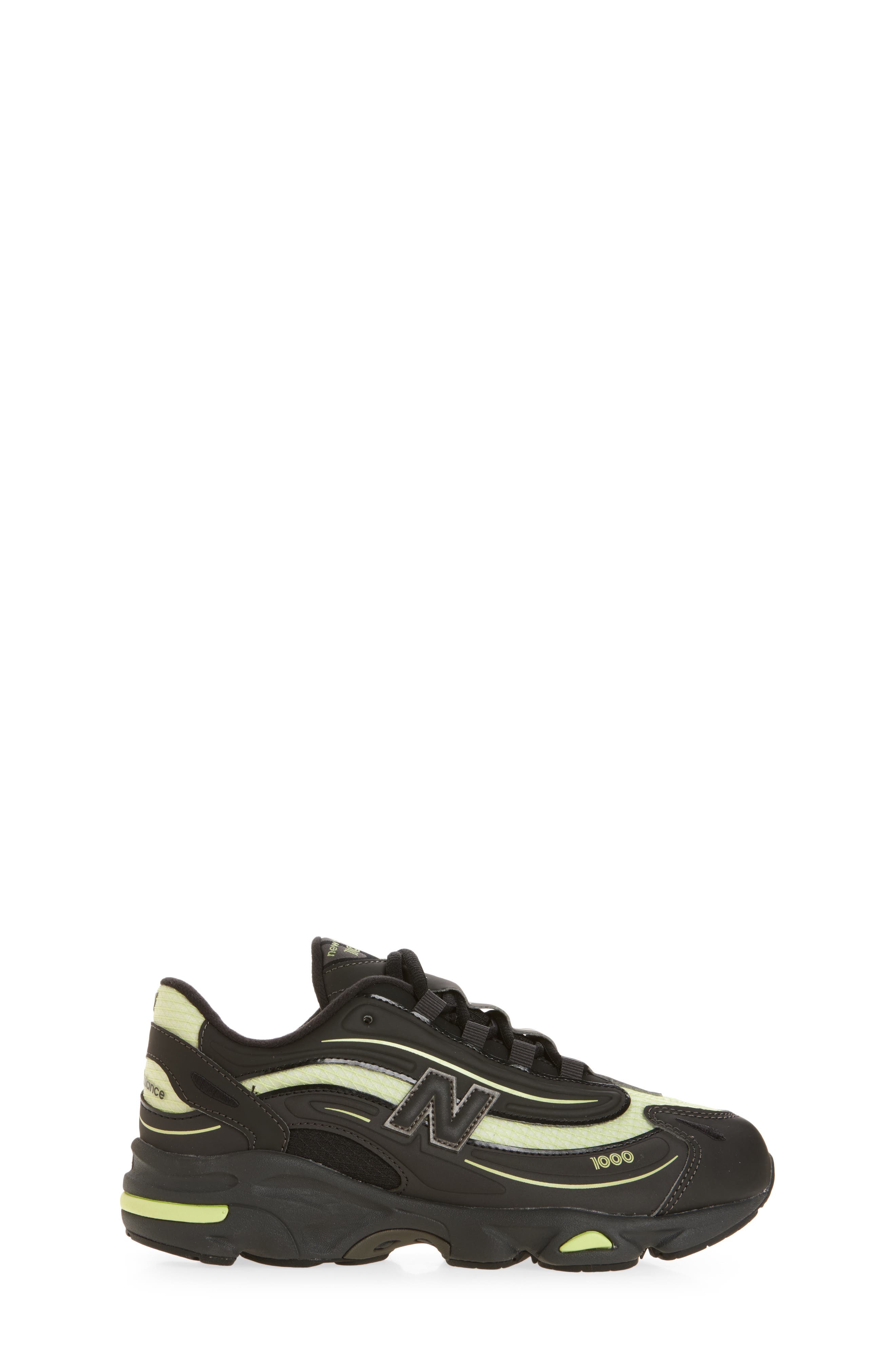 New Balance Kids' 1000 Lace Sneaker, Alternate, color, Black Metal