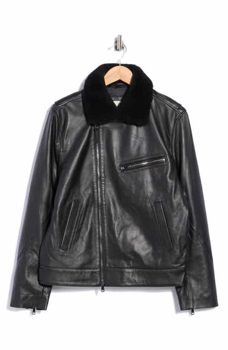 Leather Moto Jacket