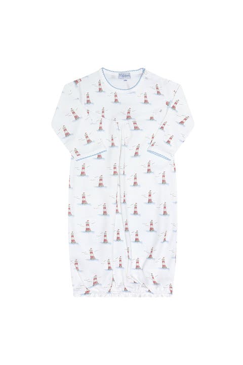 Lighthouse Print Gown - Baby