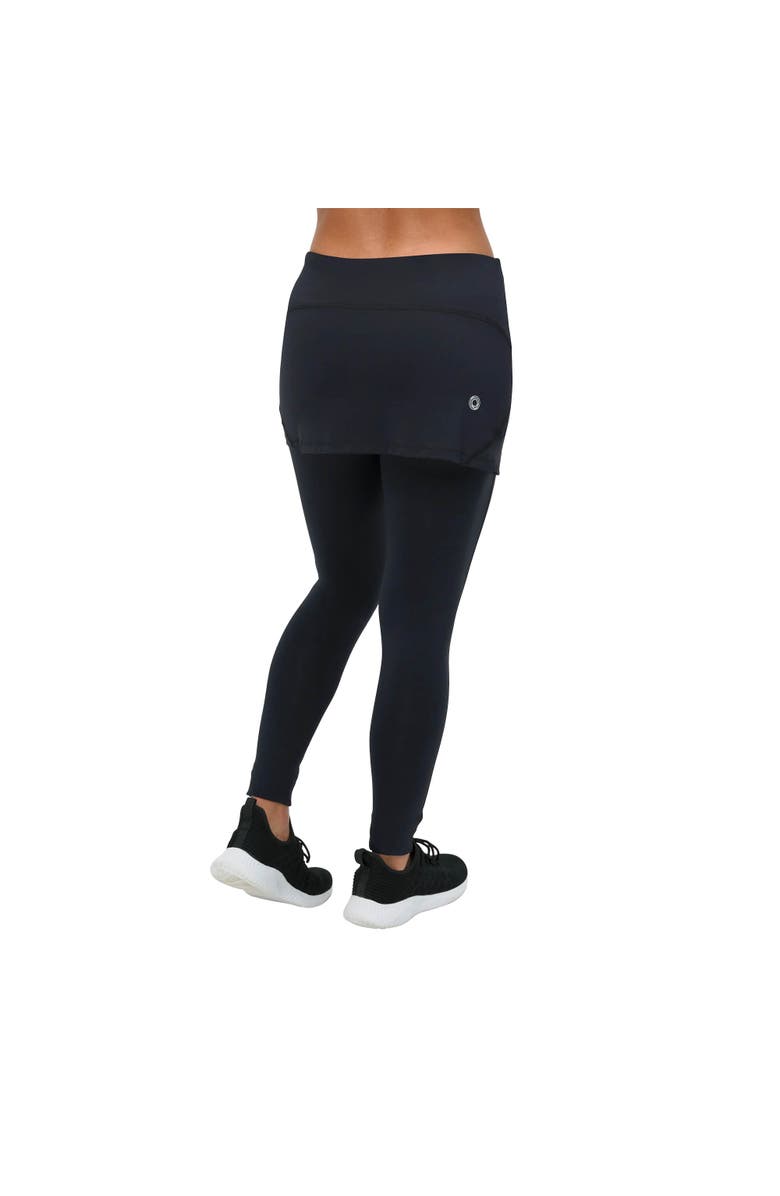 BloqUV Women's Skirt with Leggings, Alternate, color, Black