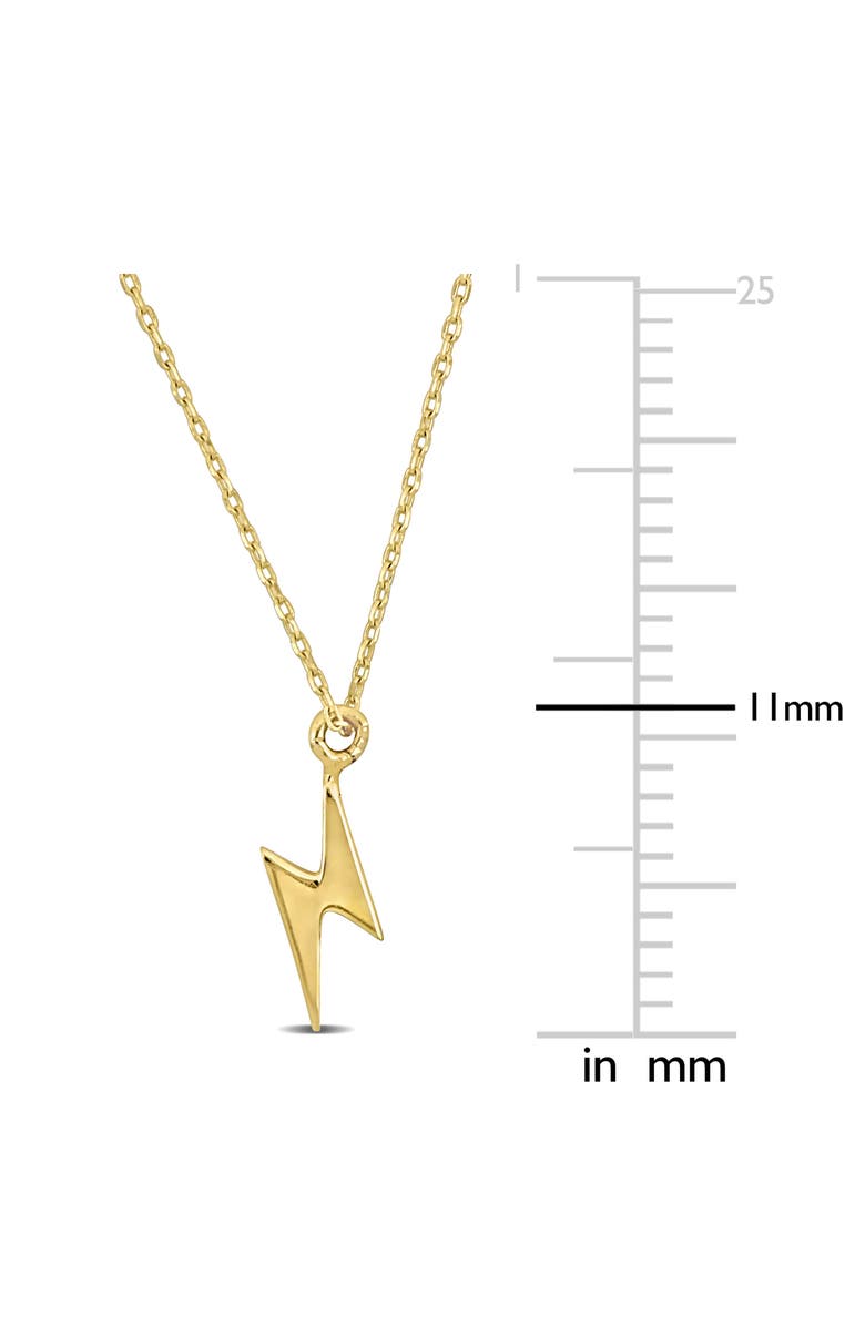 Julianna B. 14k Yellow Gold Pendant Necklace, Alternate, color, Lightning