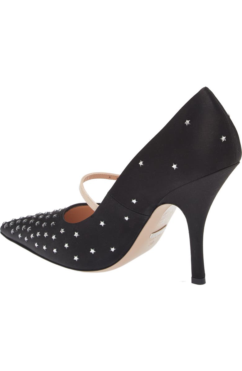 Gucci Jodie Star Spangled Satin Pump, Alternate, color,