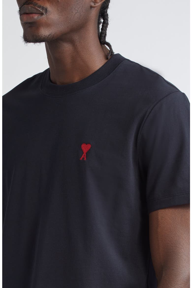 Ami de Coeur Organic Cotton T-Shirt, Alternate, color, BLACK/ 001