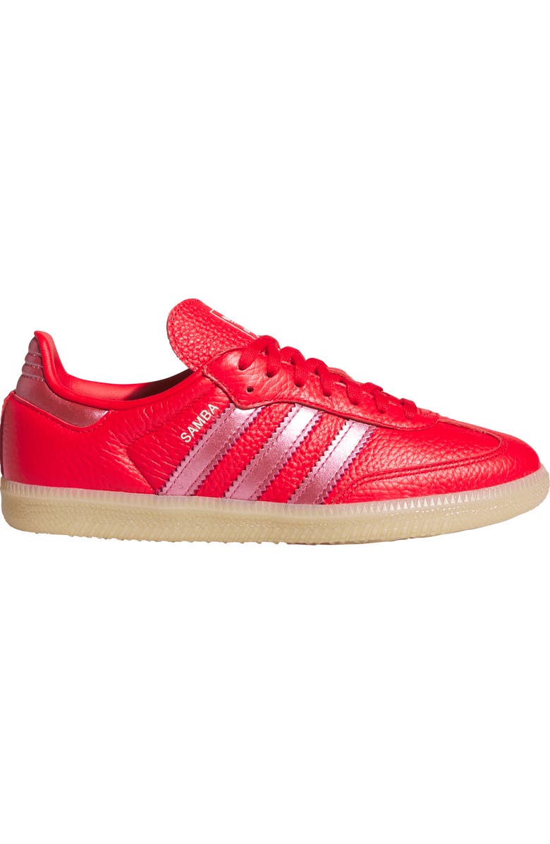 adidas Kids' Samba OG Sneaker, Alternate, color, Pure Ruby