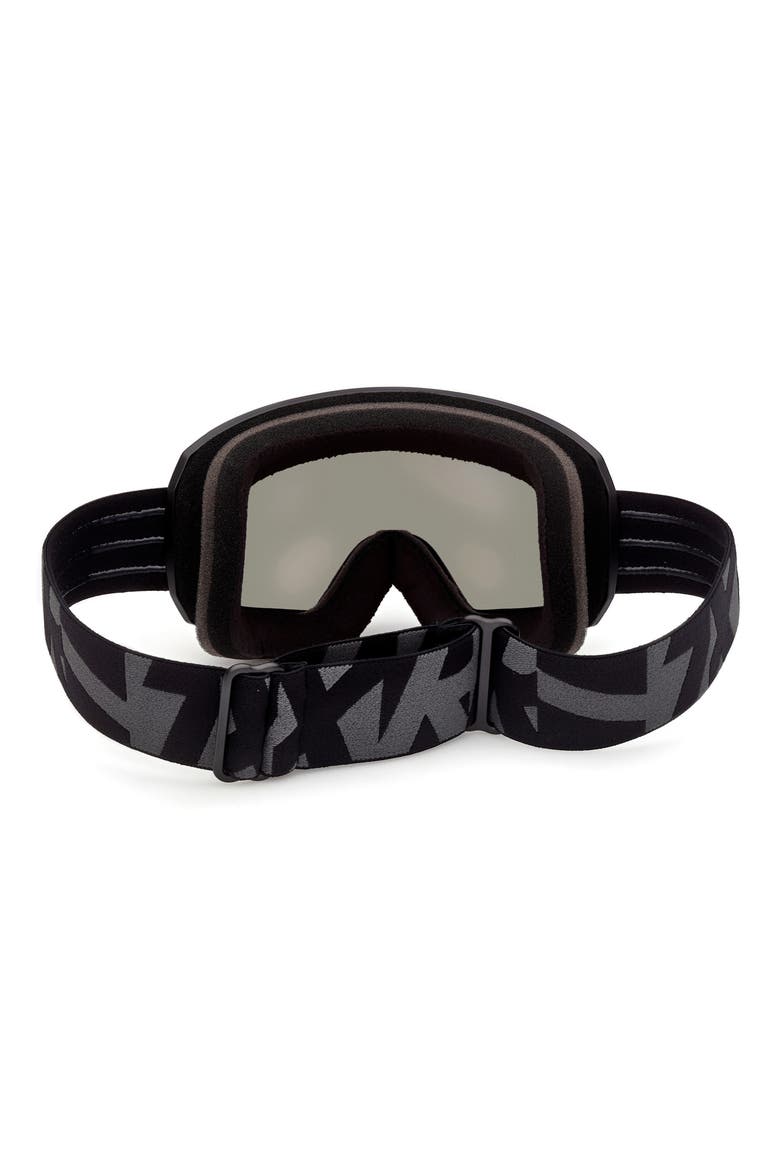 Shield Snow Goggles, Alternate, color, MATTE BLACK / BORDEAUX MIRROR
