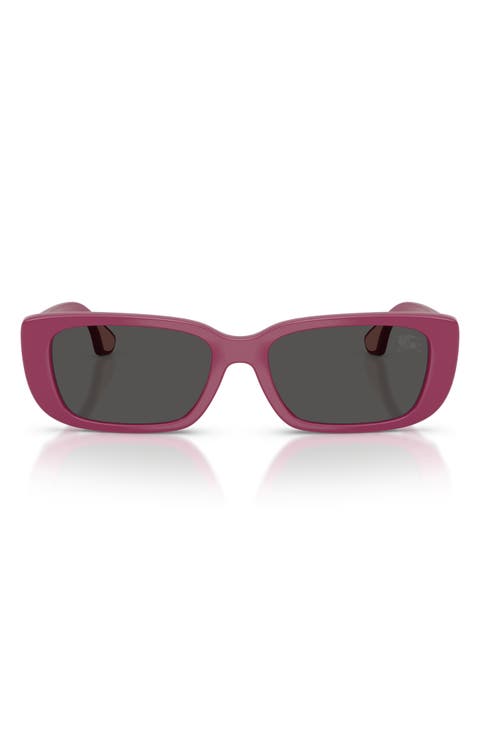 Kids' 50mm Rectangular Sunglasses