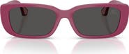 Burberry Kids' 50mm Rectangular Sunglasses