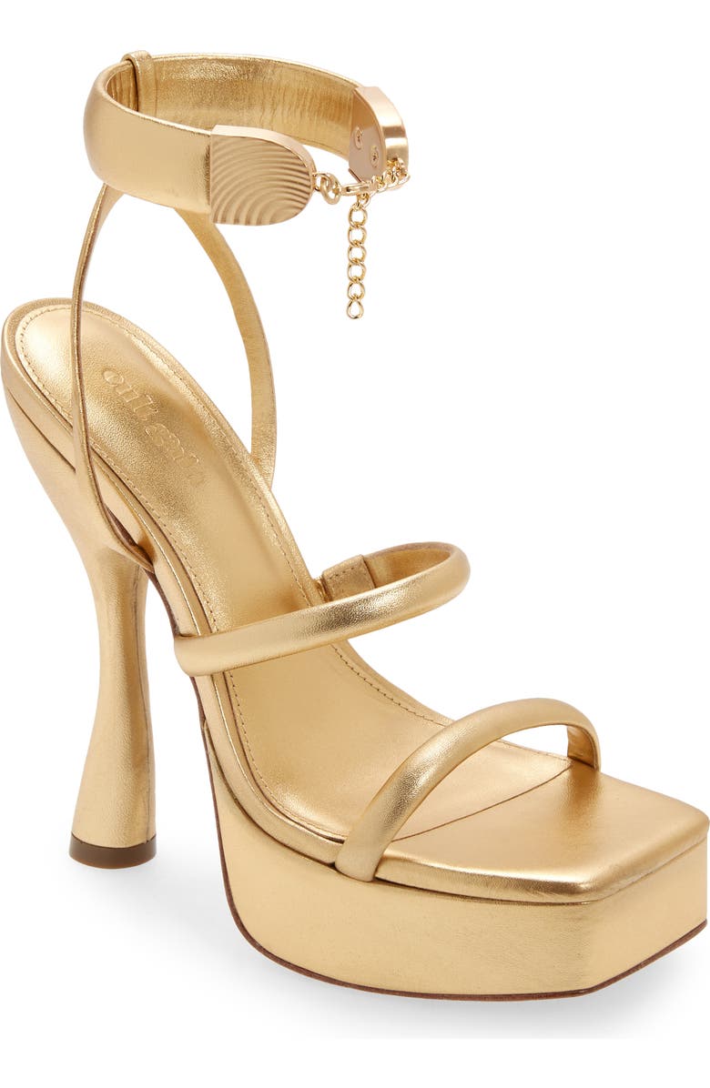 Cult Gaia Elodie Platform Sandal, Main, color,