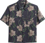 AllSaints Climber Short Sleeve Button-Up Shirt