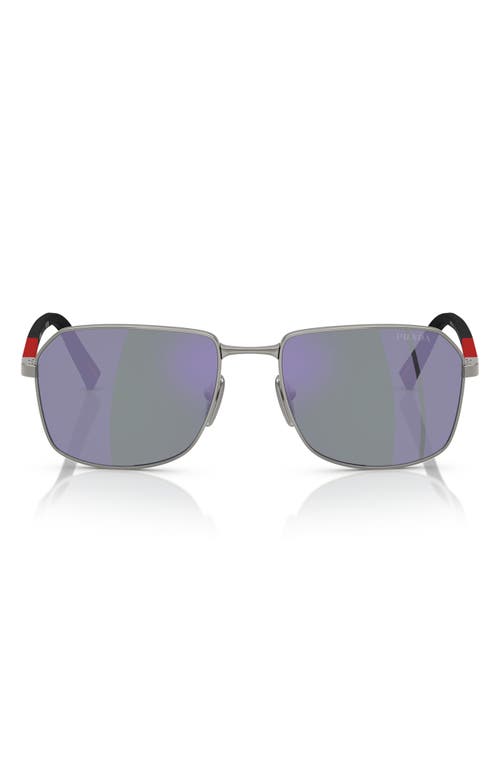 Prada Linea Rossa Mann Sunglass Ps A51s In Gunmetal