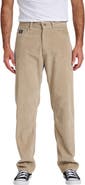 Quiksilver Landers Regular Fit Corduroy 5-Pocket Pants