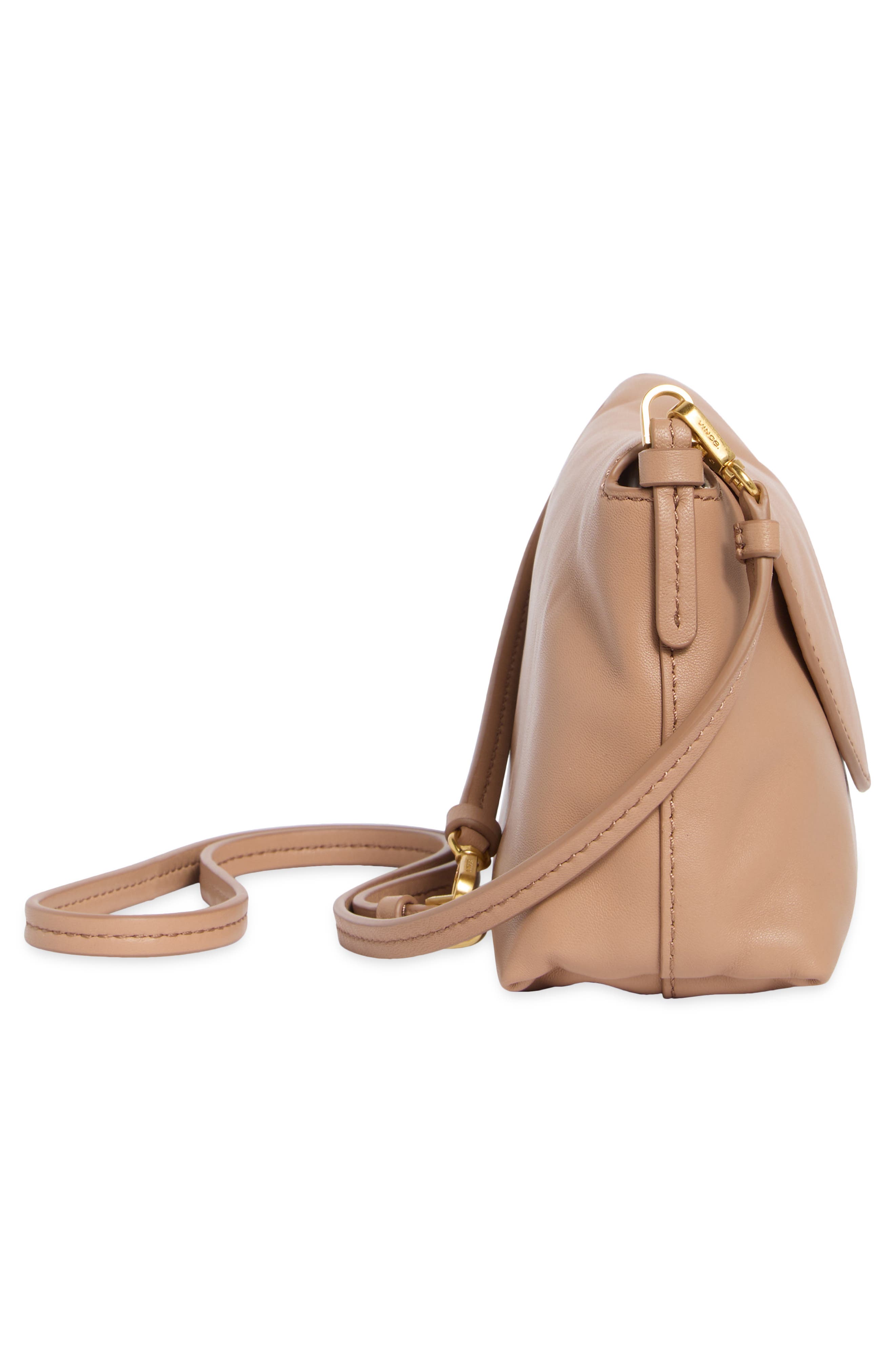 Lyla Leather Convertible Wallet on a String, Alternate, color, PECAN