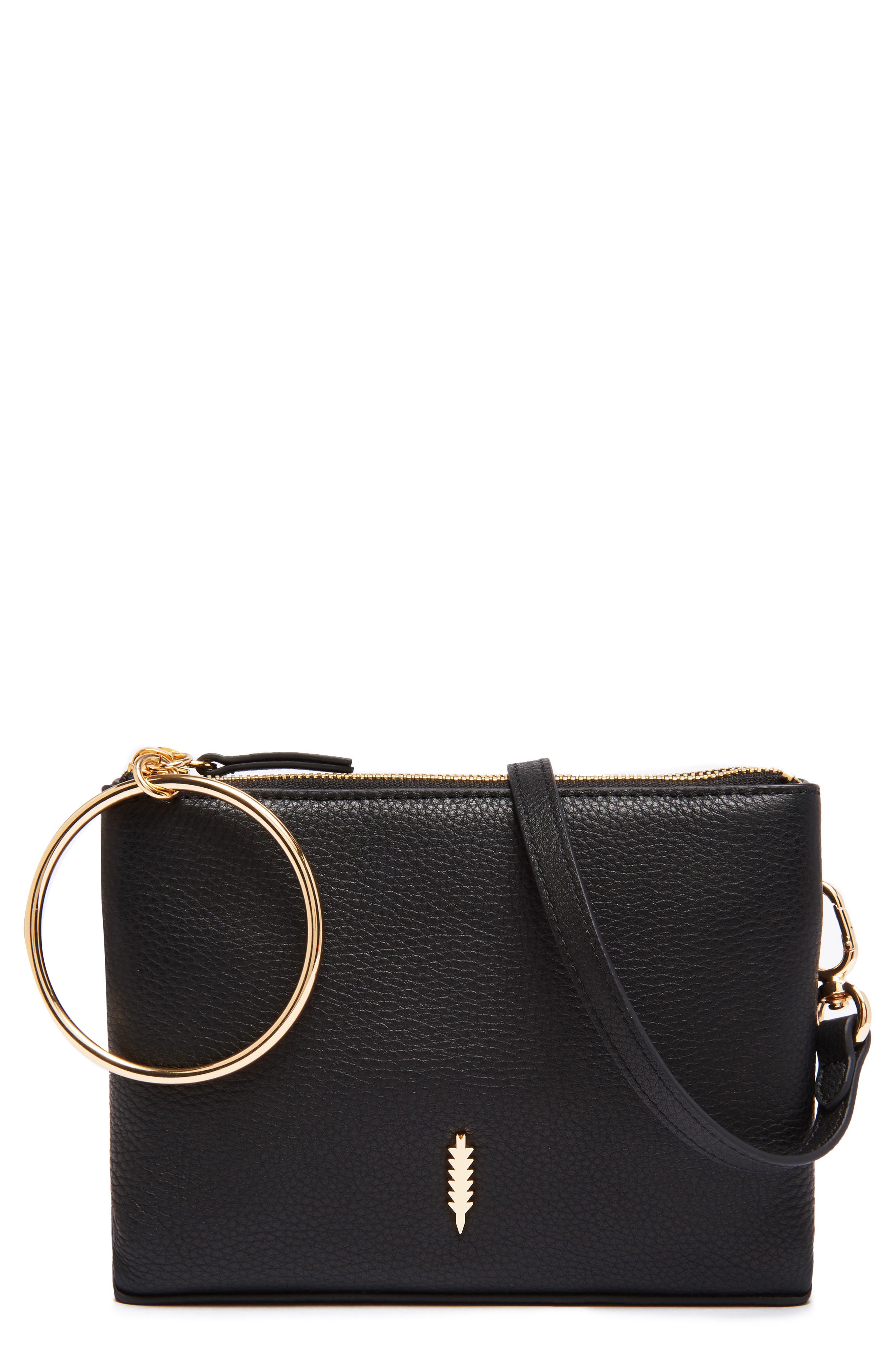 Thacker Donna Leather Crossbody Bag, Main, color, 