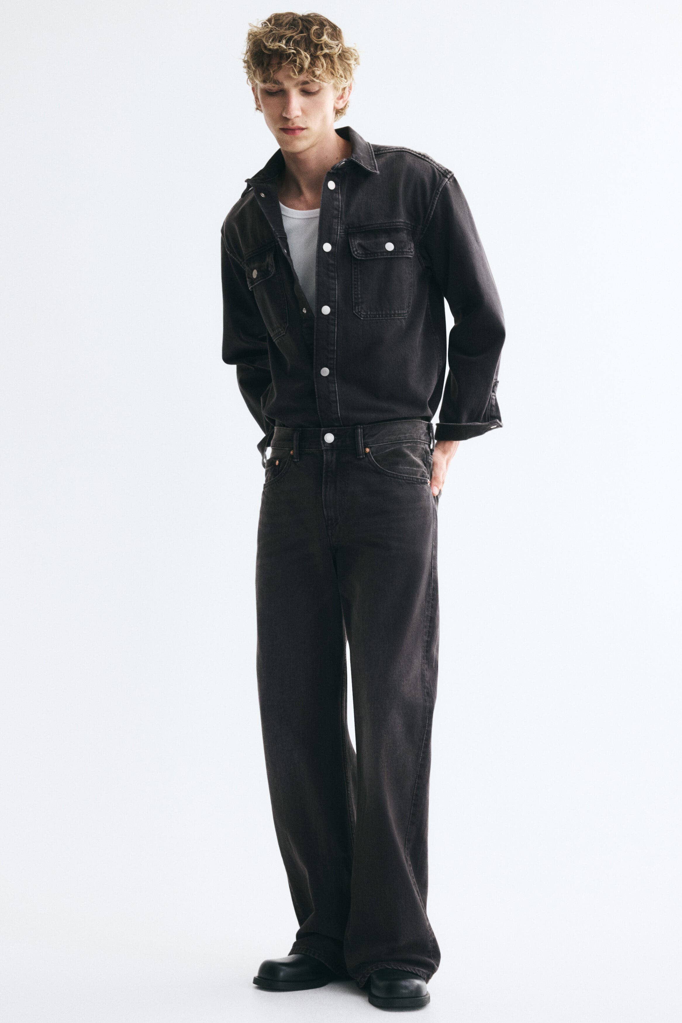 selected Denim black
