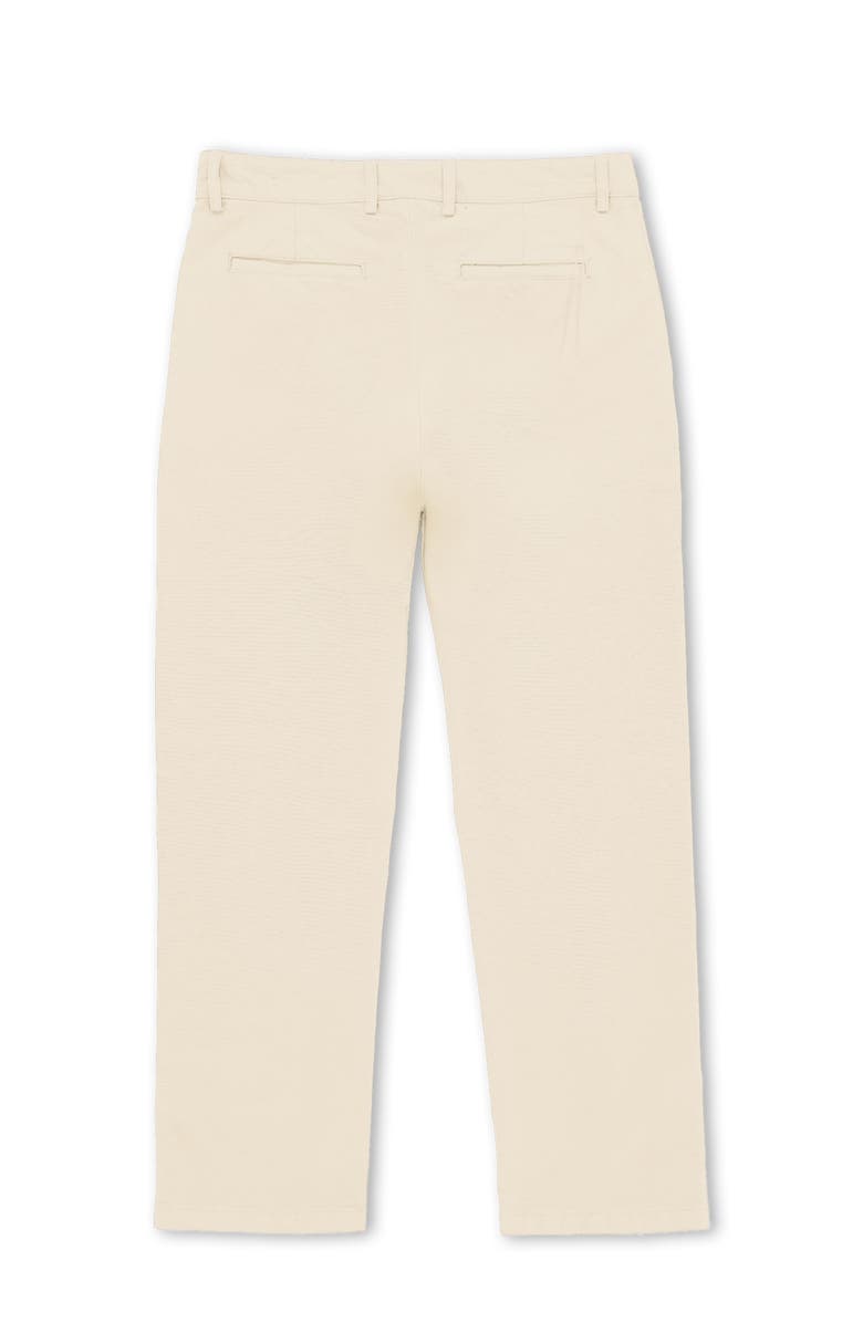 Fortela Mainet Cotton Chino Trousers, Alternate, color, Milk