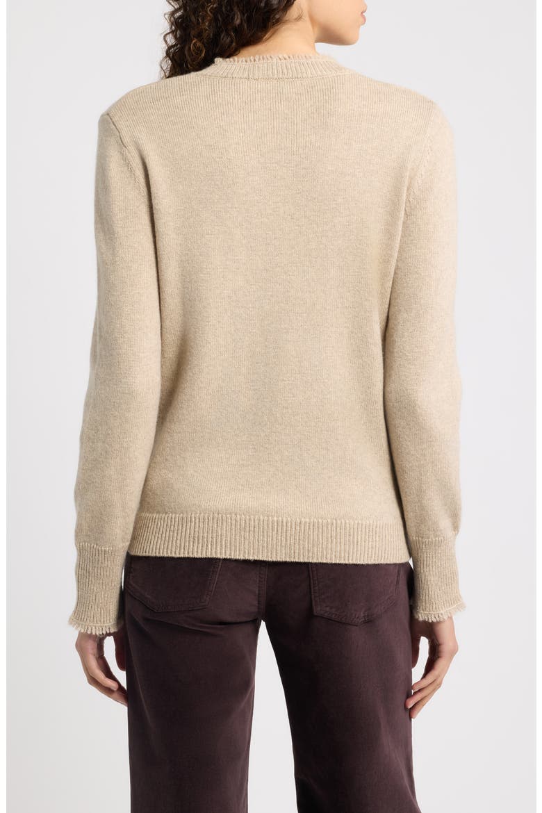 Dora V Neck Sweater, Alternate, color, ANTIQUE