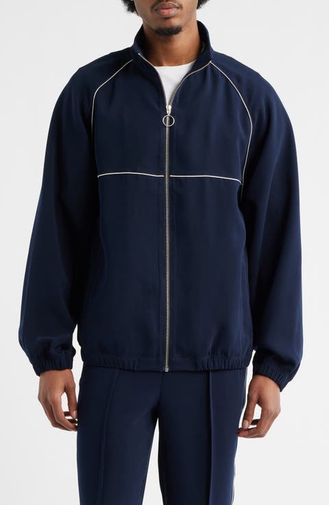 Piped Track Jacket