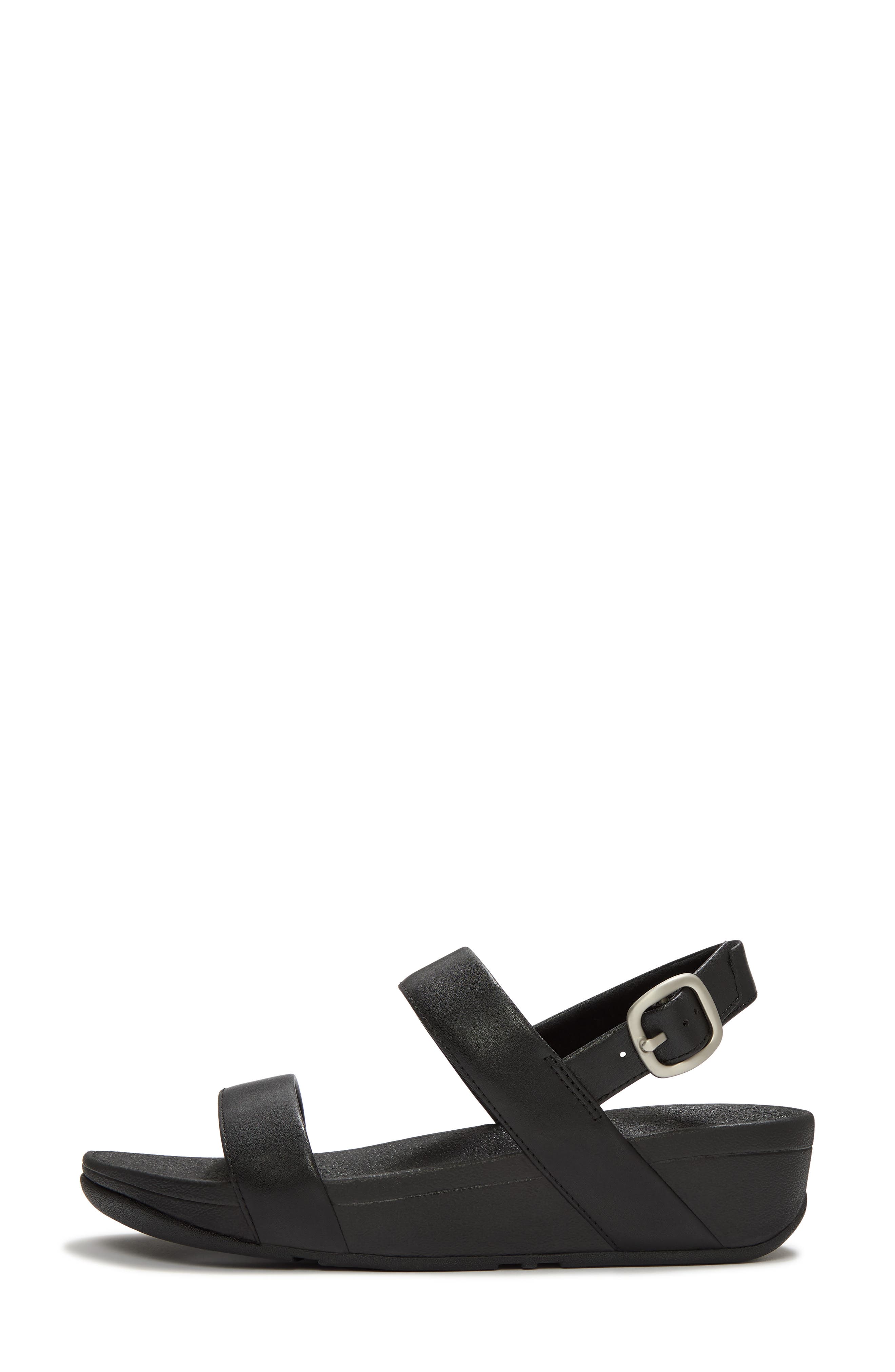 Flowrise Wedge Sandal, Alternate, color, BLACK