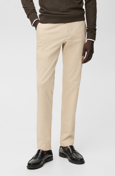Barna Slim Fit Stretch Twill Chino Pants