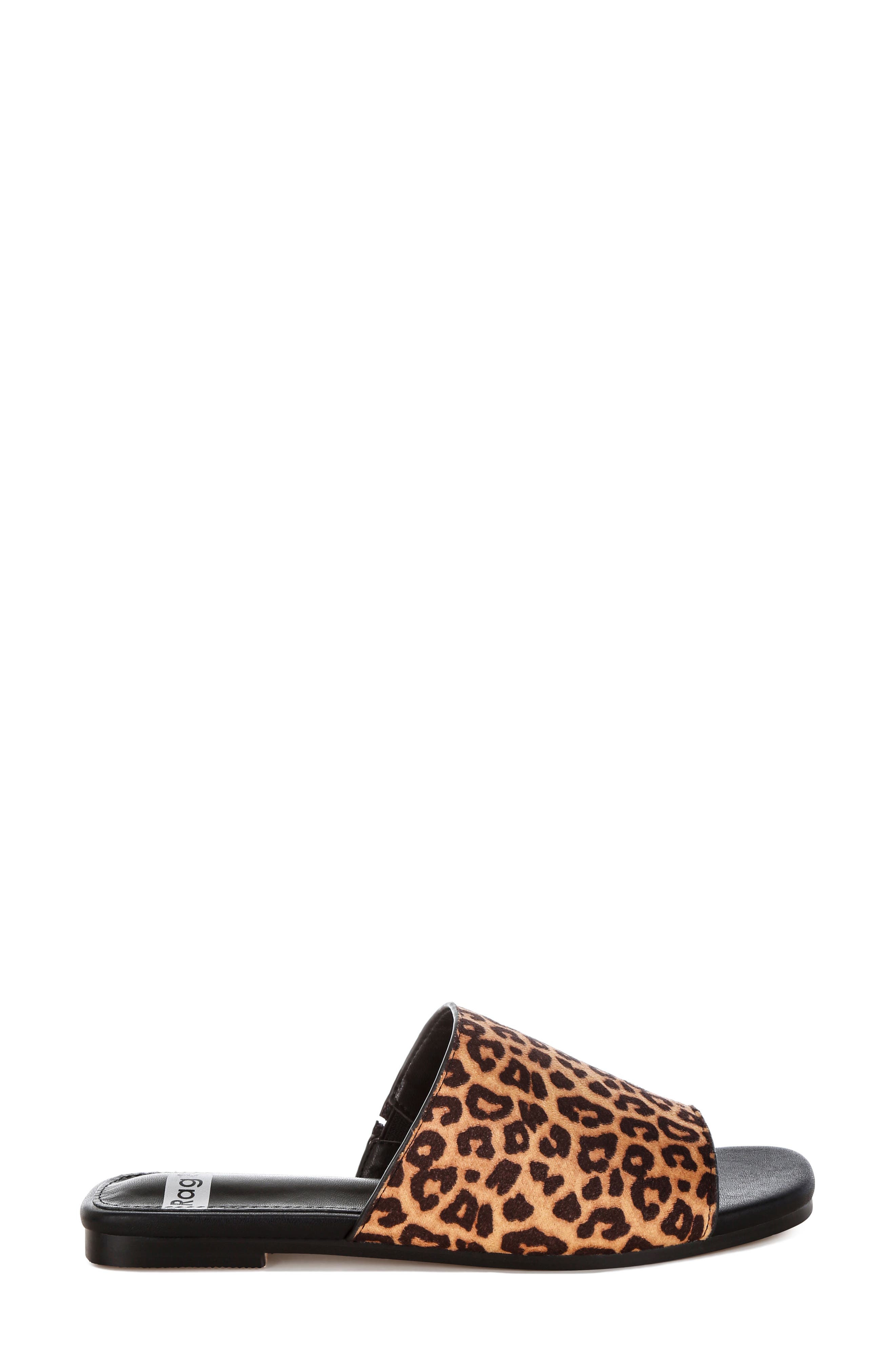 Panthera Slide Sandal, Alternate, color, LEOPARD