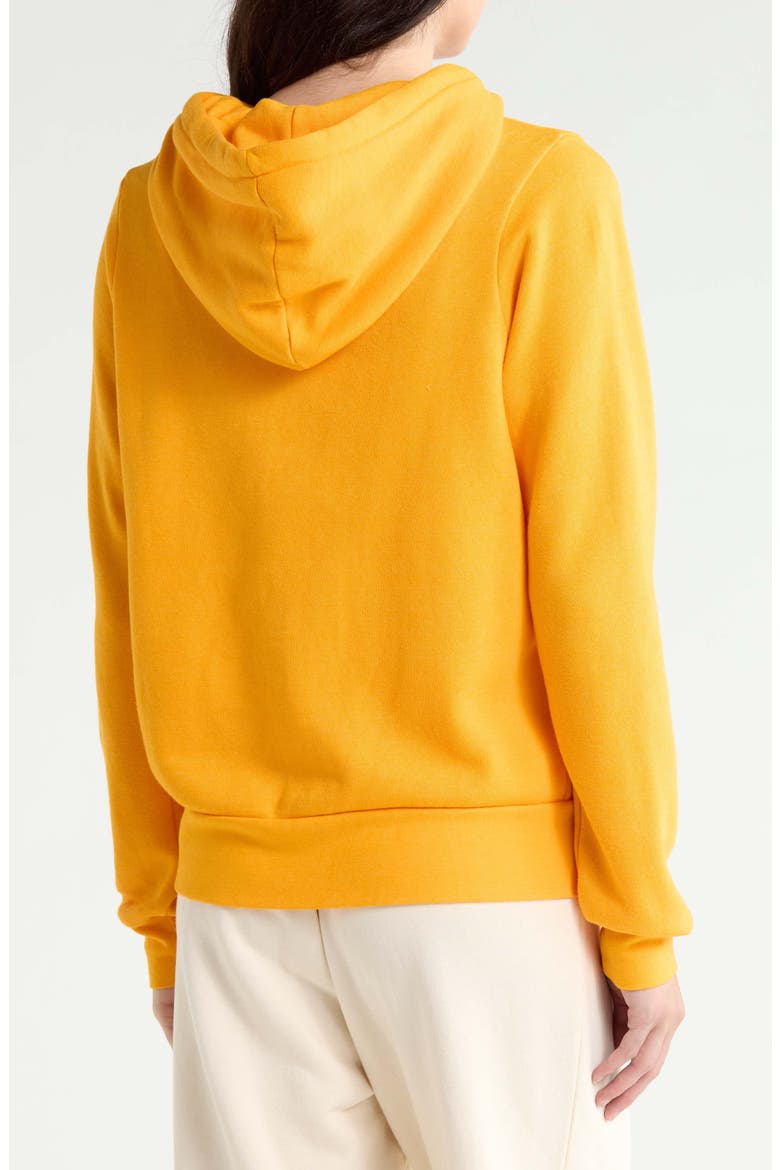 Mountain Stitch Chevron Zip Hoodie, Alternate, color, GOLD