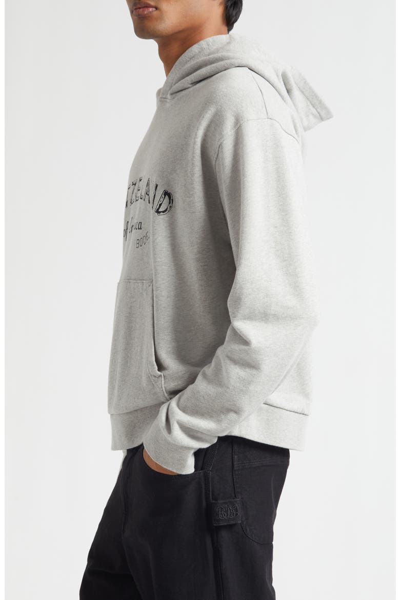 Campground Cotton Graphic Hoodie, Alternate, color, GREY
