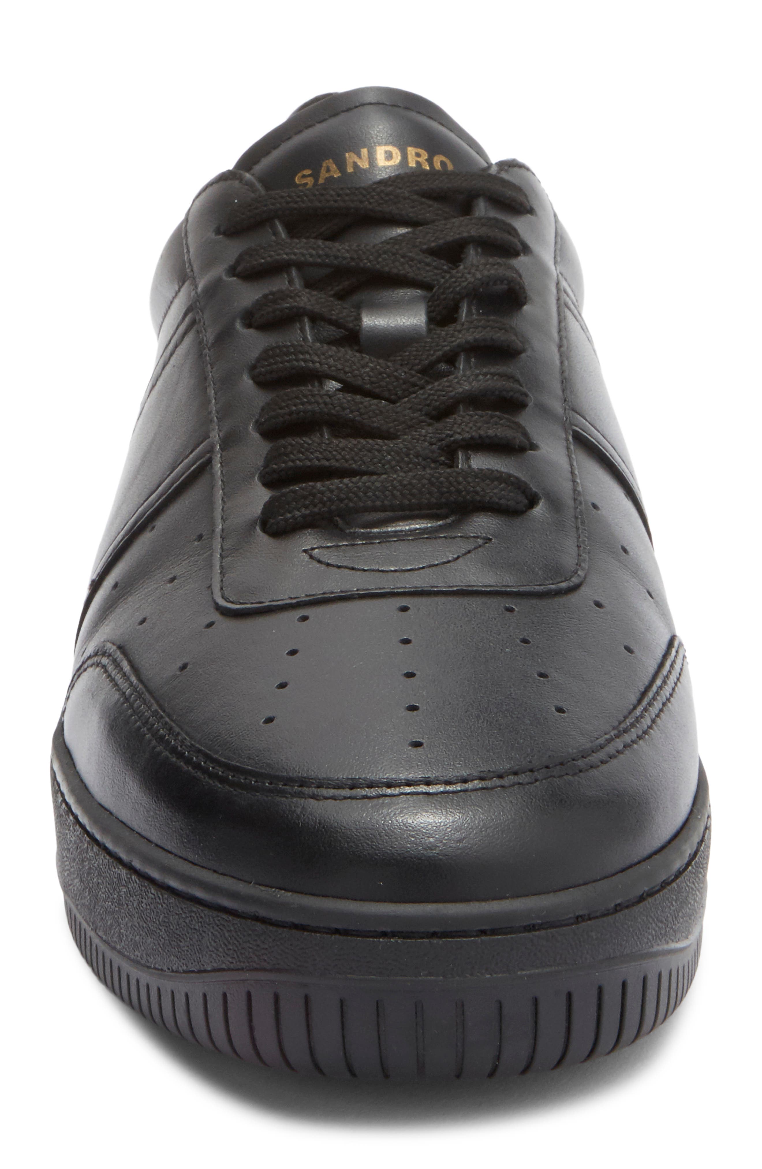 SANDRO Magic All Over Sneaker, Alternate, color, Noir