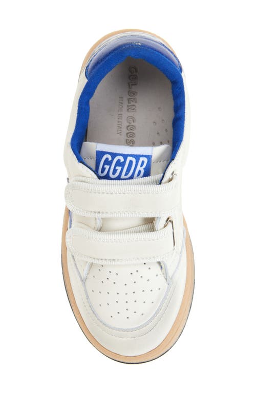 Golden Goose White June Sneakers For Kids With Star And Logo