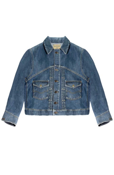 Bananastitchj Stone Wash Denim Jacket
