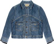 Fortela Bananastitchj Stone Wash Denim Jacket